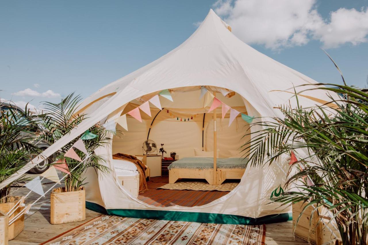 Raus Und Gut Glamping Am Graebendorfer See Drebkau Buitenkant foto