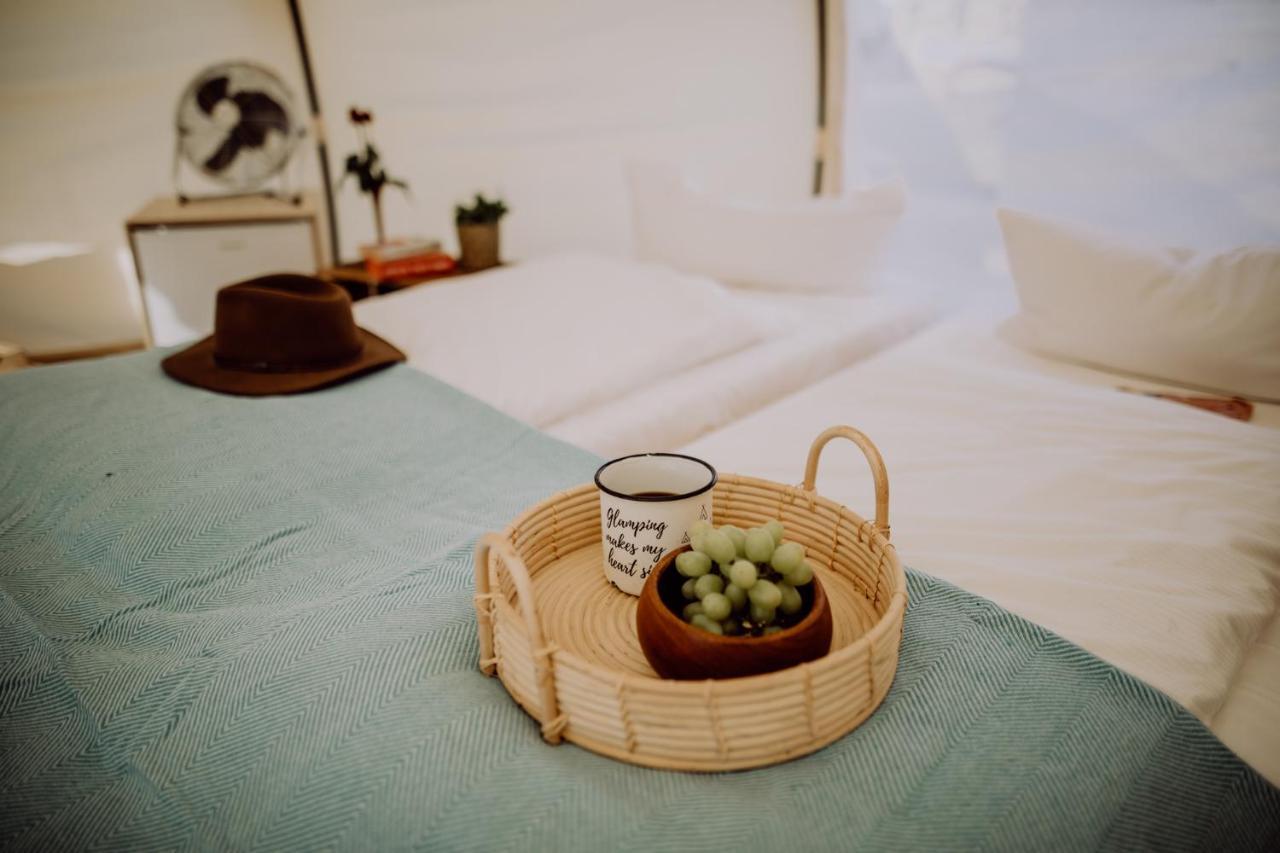 Raus Und Gut Glamping Am Graebendorfer See Drebkau Buitenkant foto