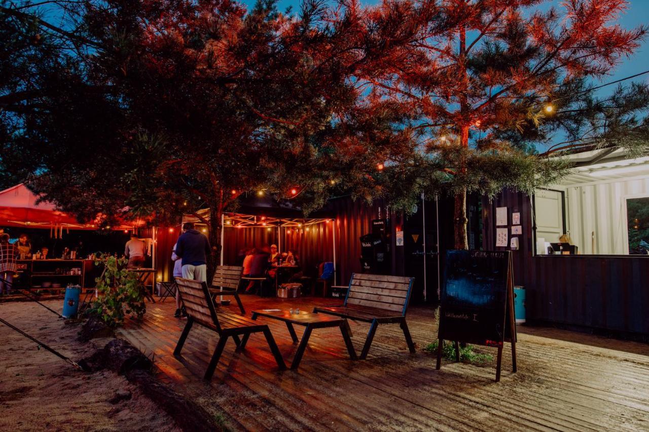 Raus Und Gut Glamping Am Graebendorfer See Drebkau Buitenkant foto