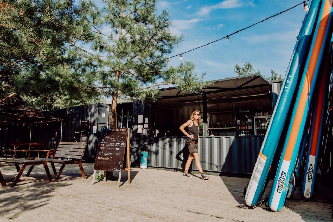 Raus Und Gut Glamping Am Graebendorfer See Drebkau Buitenkant foto
