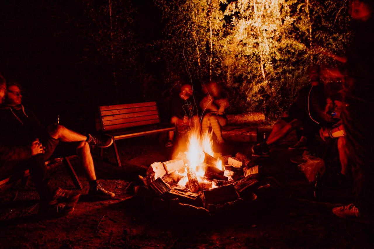 Raus Und Gut Glamping Am Graebendorfer See Drebkau Buitenkant foto