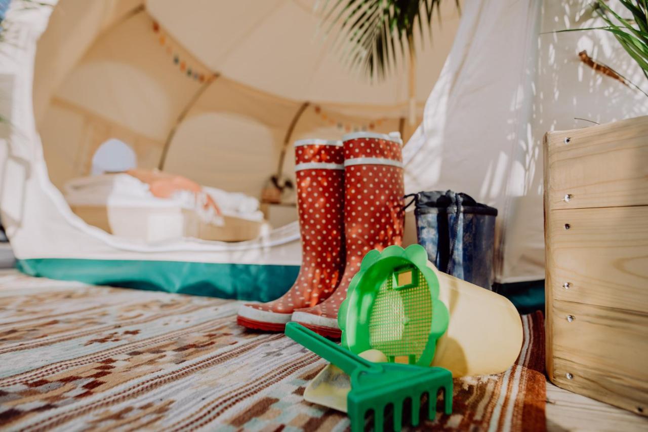 Raus Und Gut Glamping Am Graebendorfer See Drebkau Buitenkant foto