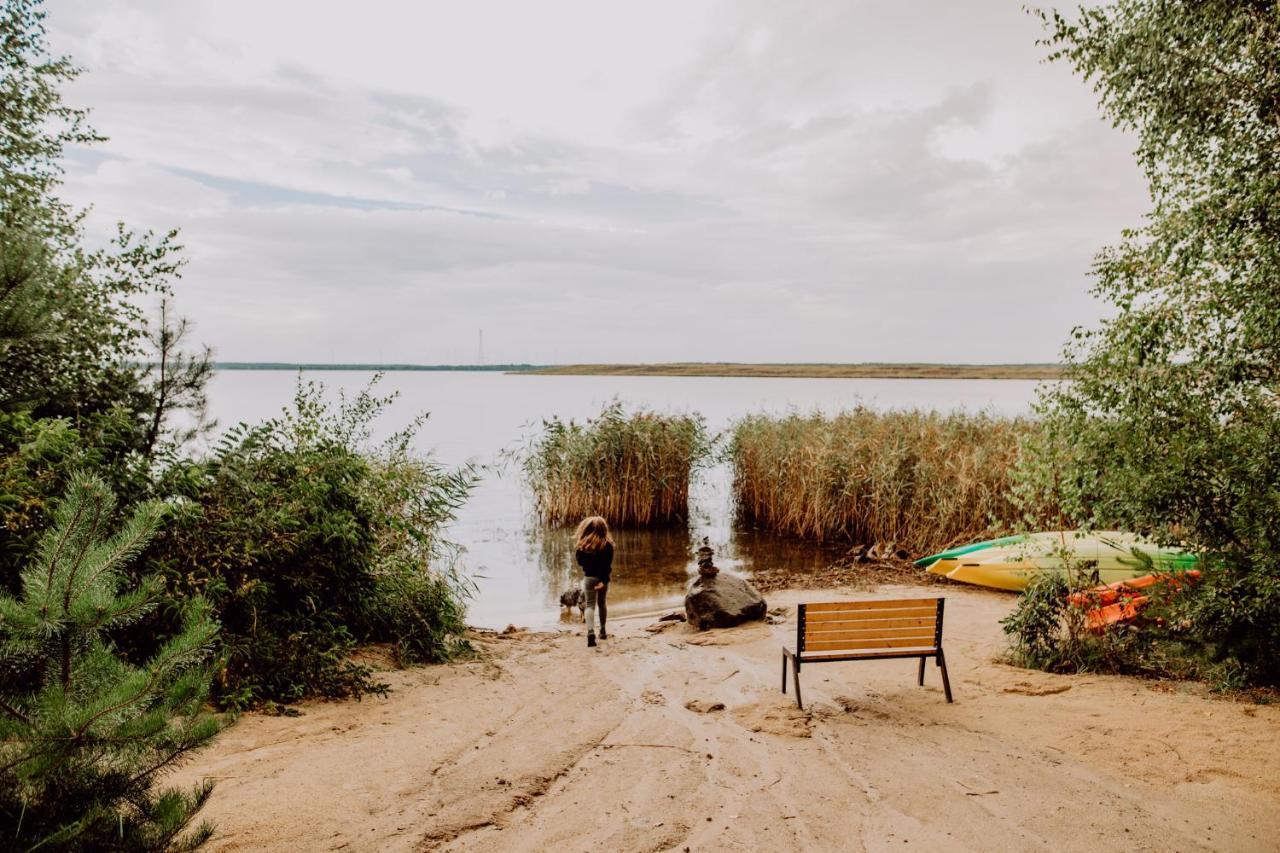 Raus Und Gut Glamping Am Graebendorfer See Drebkau Buitenkant foto