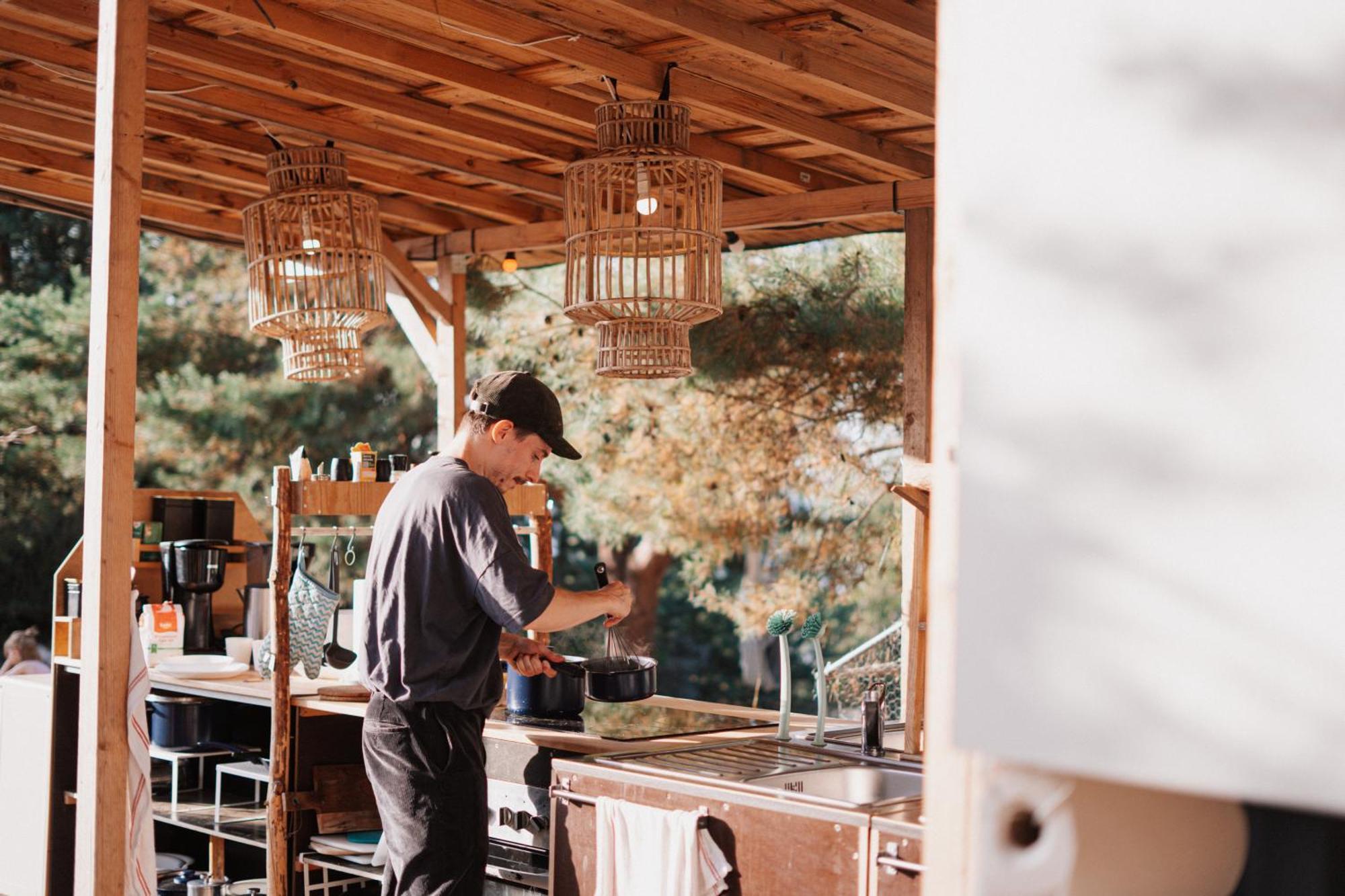 Raus Und Gut Glamping Am Graebendorfer See Drebkau Buitenkant foto