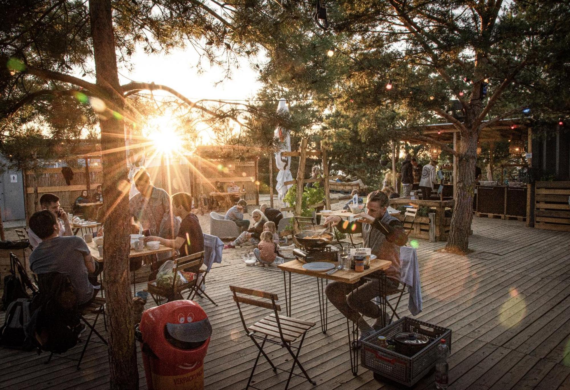 Raus Und Gut Glamping Am Graebendorfer See Drebkau Buitenkant foto