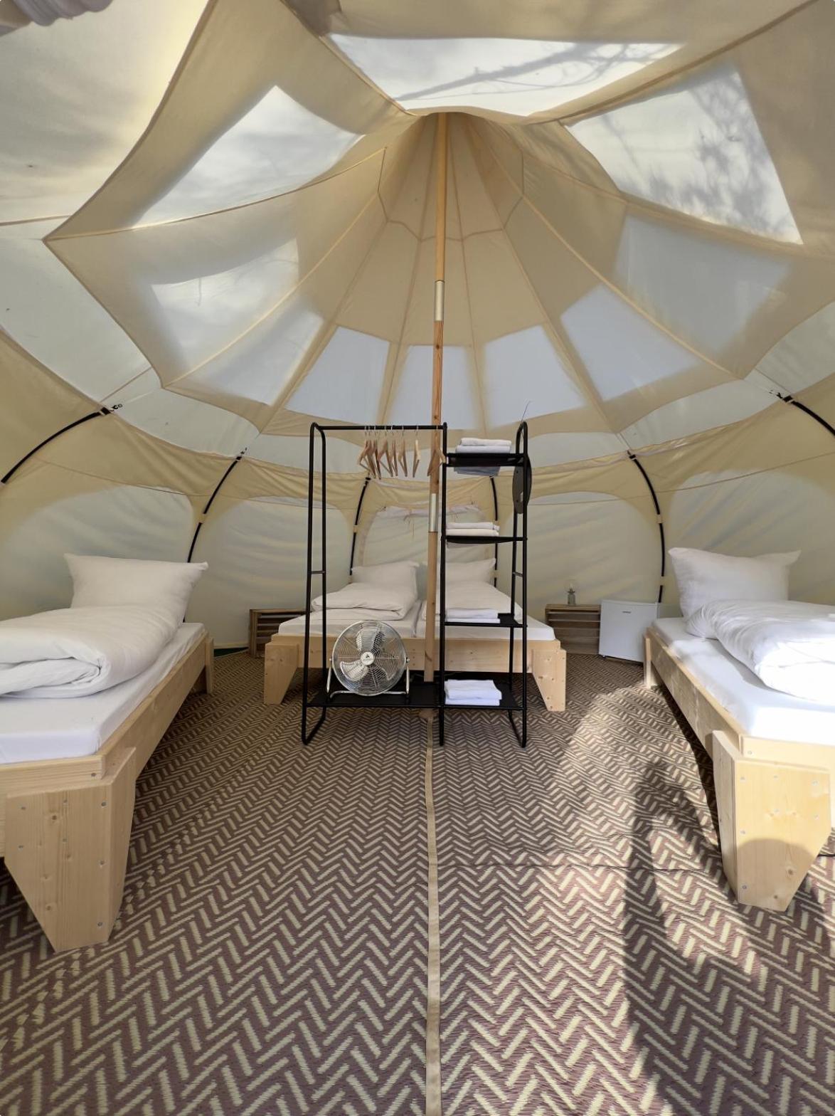 Raus Und Gut Glamping Am Graebendorfer See Drebkau Buitenkant foto