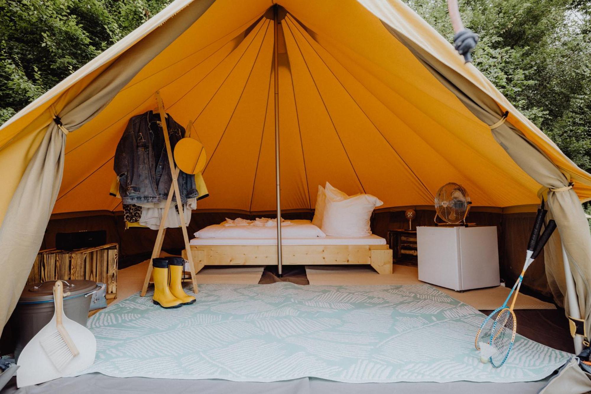Raus Und Gut Glamping Am Graebendorfer See Drebkau Buitenkant foto